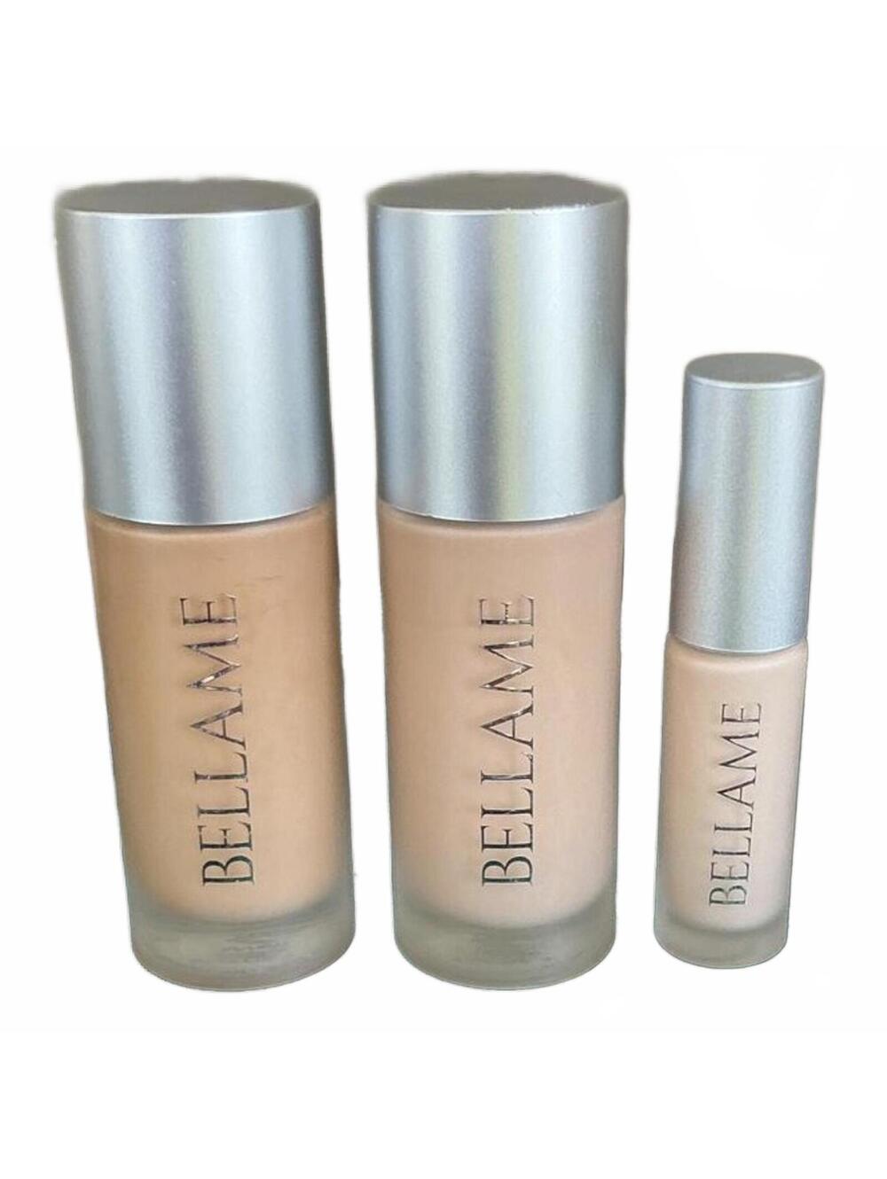 Bellame Flawless Radiance Foundation & Concealer Bundle Lot Shades 2, 4, and 9